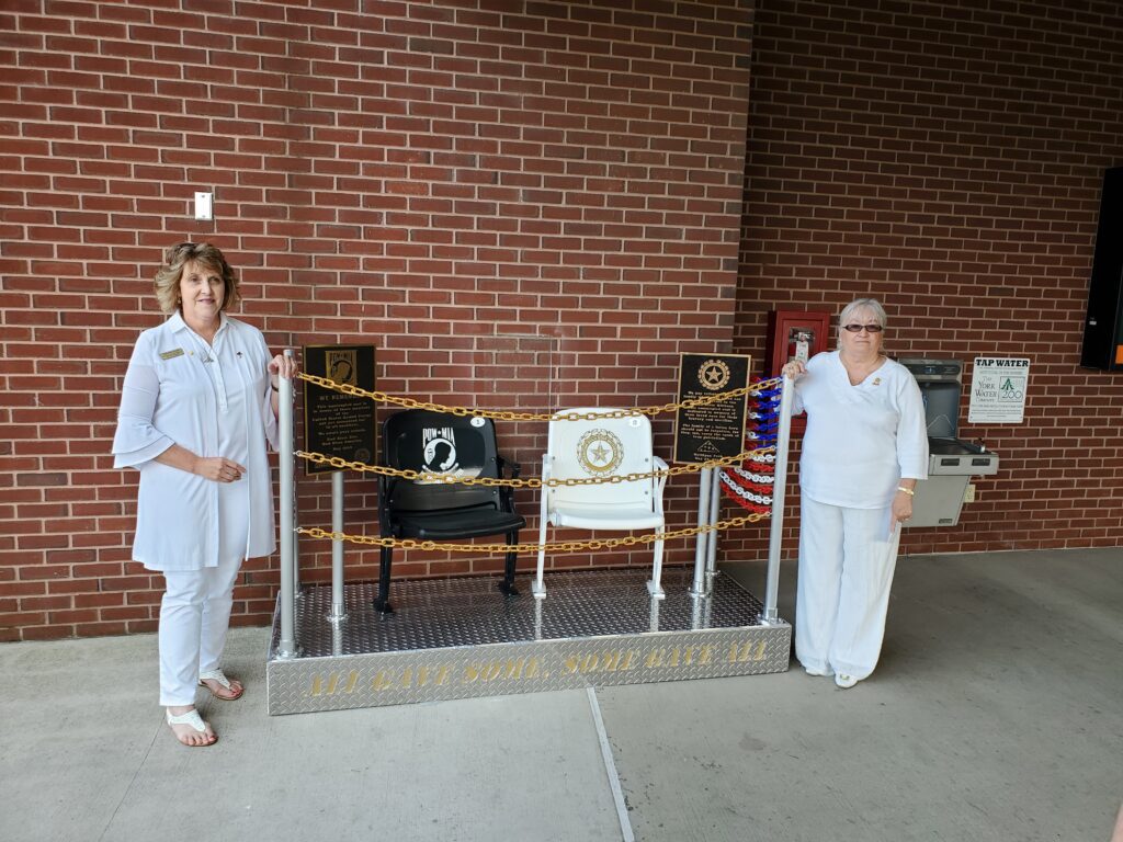 Veterans memorial at WellSpan Park