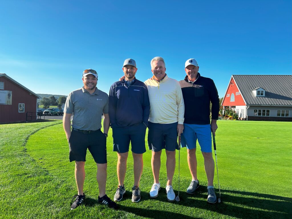 Golfers at Foxchase