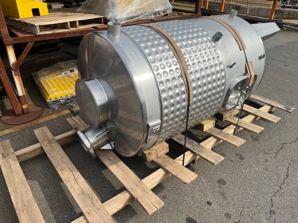 Stainless Steel Tank ready for shipping
