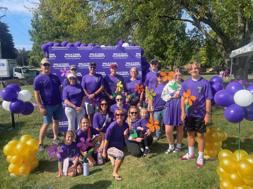 Group from GSM Industrial at the Walk to End Alzheimer's