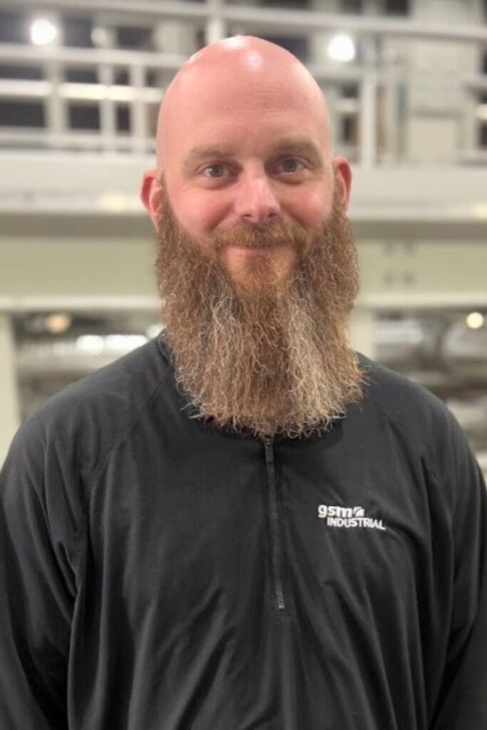 Chris Hess, shop operations manager at GSM Industrial