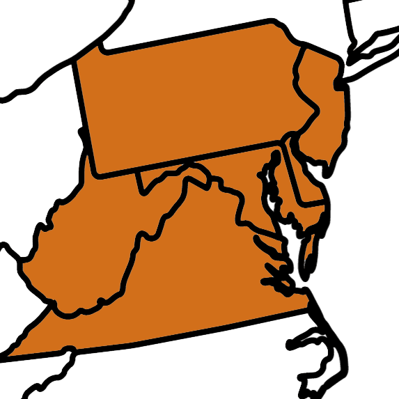 service area map graphic